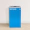 Alpine Industries 87 Gal. 3-Stream Steel Blue Recycling, Green Mixed, and Black Commercial Trash Can Station ALP4450-BLK-KIT31 - alternate 5